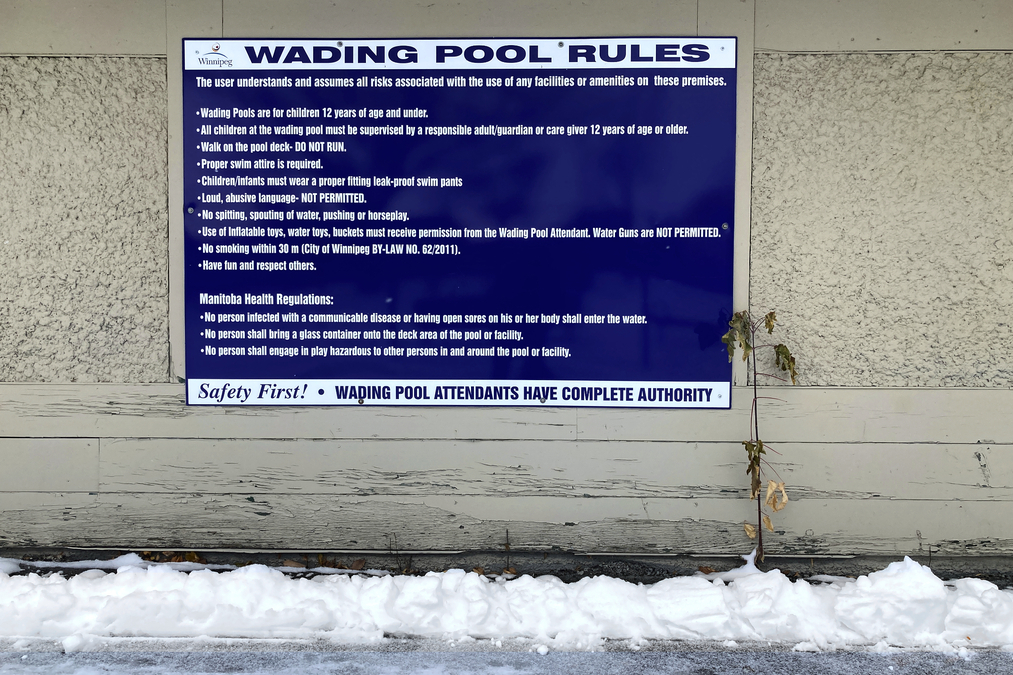 Wading Pool Rules